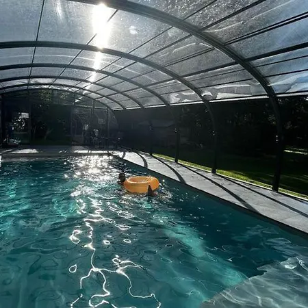 Farm With Indoor Pool And Bubble Bath Holiday home Houyet